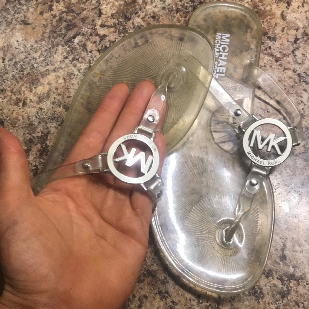 Clear Michael Kors sandal